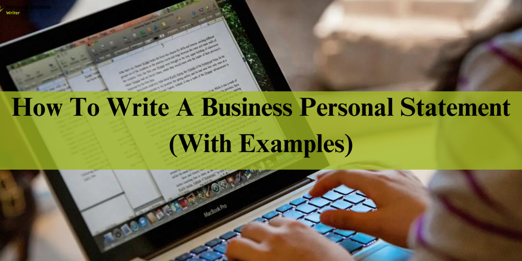 personal statements business